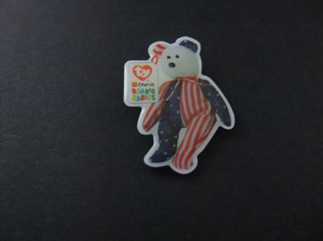 McDonalds Happy Meal Toy TY Teenie Beanie Babies (Spangle the Beer )Amerikaanse Beer USA 2000